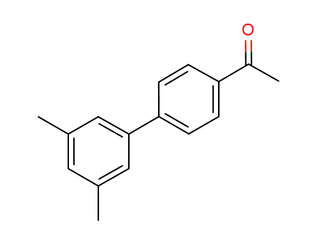 Molecular Structure of 677022-27-4 (Ethanone, 1-(3',5'-dimethyl[1,1'-biphenyl]-4-yl)-)