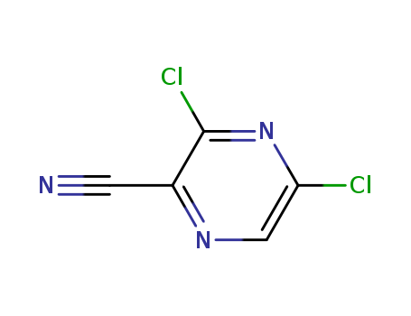 3,5-dichloropyrazine-2-carbonitrile