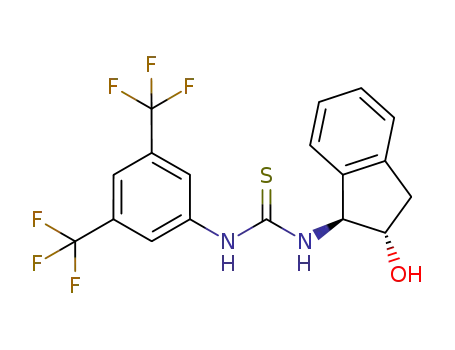 1-[3,5-bis(trifluoromethyl)phenyl]-3-[(1S,2S)-2-hydroxy-2,3-dihydro-1H-inden-1-yl]thiourea