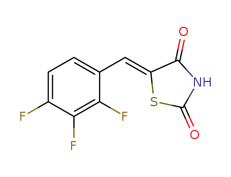 (Z)-5-(2,3,4-trifluorobenzylidene)thiazolidine-2,4-dione