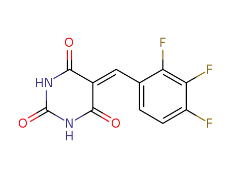 5-(2,3,4-trifluorobenzylidene)pyrimidine-2,4,6(1H,3H,5H)-trione