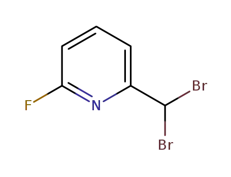 2-fluoro-6-(dibromomethyl)pyridine