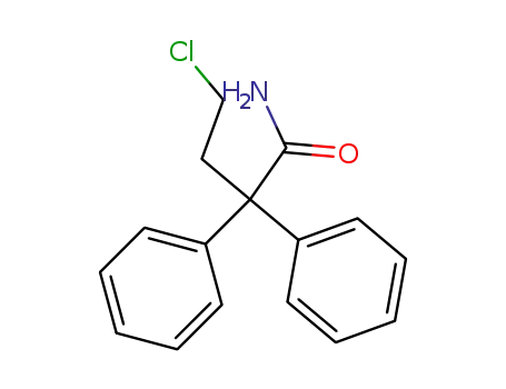 4-chloro-2,2-diphenylbutaneamide