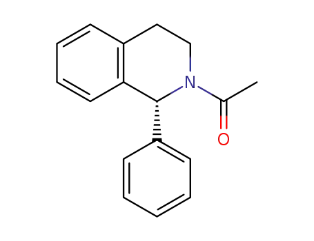 N-acetyl-(1R)-phenyl-1,2,3,4-tetrahydroisoquinoline