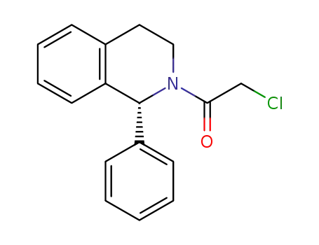 N-chloroacetyl-(1R)-phenyl-1,2,3,4-tetrahydroisoquinoline