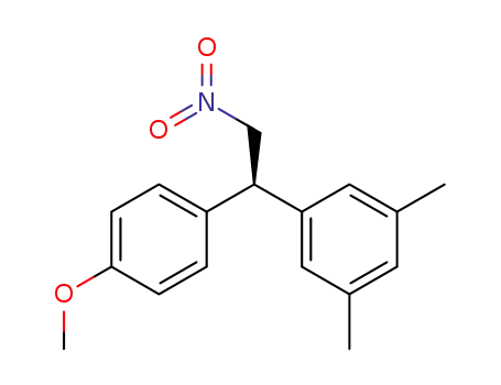 1-methoxy-4-(1-(3,5-dimethylphenyl)-2-nitroethyl)benzene