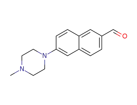 6-(4-methylpiperazin-1-yl)naphthalene-2-carbaldehyde