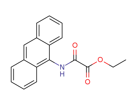 ethyl 2-(anthracen-9-ylamino)-2-oxoacetate