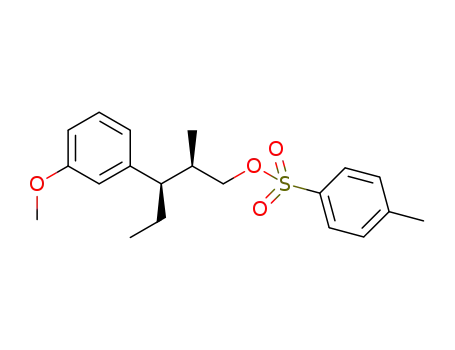 (R),(R)-toluene-4-sulfonic acid 3-(3-methoxy-phenyl)-2-methyl-pentyl ester