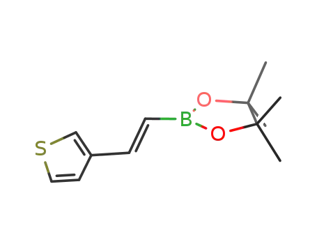 4,4,5,5-tetramethyl-2-[(E)-2-(thiophen-3-yl)ethenyl]-1,3,2-dioxaborolane