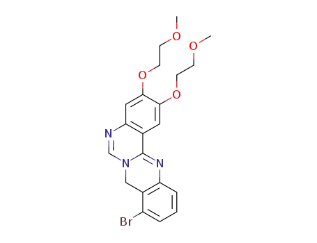 9-bromo-2,3-bis(2-methoxyethoxy)-8H-quinazolino[4,3-b]quinazoline