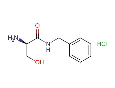 (2R)-2-amino-N-benzyl-3-hydroxypropanamide hydrochloride