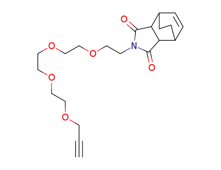 N-(3,6,9,12-tetraoxapentadec-14-ynyl)-2,3,3a,4,7,7a-hexahydro-1,3-dioxo-4,7-methano-isoindol