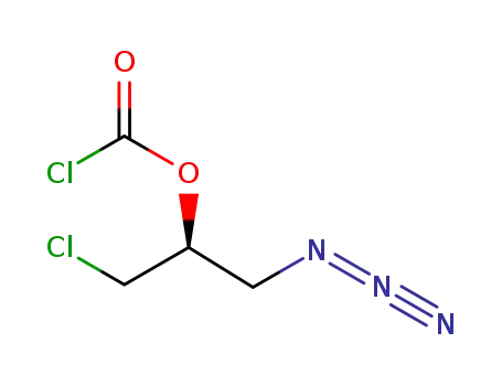 (S)-3-azido-1-chloropropan-2-yl chloroformate