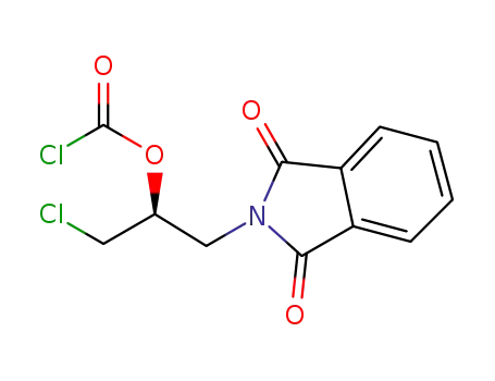 (S)-3-chloro-1-(1,3-dioxoisoindolin-2-yl)propan-2-yl chloroformate