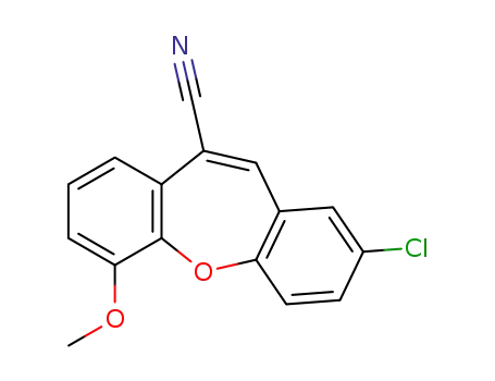 2-chloro-6-methoxydibenzo[b,f]oxepine-10-carbonitrile