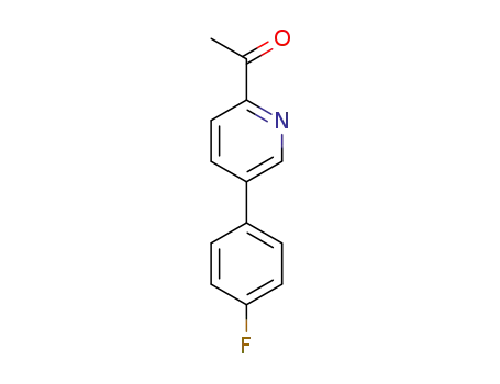 1-(5-(4-fluorophenyl)pyridin-2-yl)ethanone