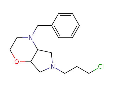 4-benzyl-6-(3-chloropropyl)octahydropyrrolo[3,4-b][1,4]oxazine
