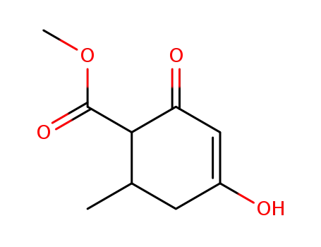 2-oxo-4-hydroxy-6-methyl-cyclohex-3-ene carboxylic acid methyl ester