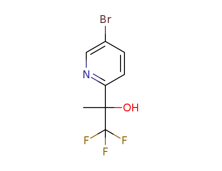 2-(5-bromo-2-pyridinyl)-1,1,1-trifluoro-2-propanol