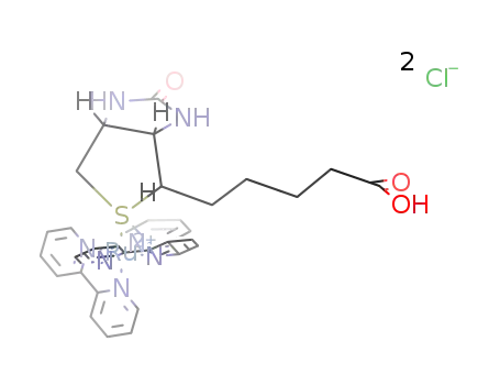 [Ru(2,2′:6′,2″-terpyridine)(2,2′-bipyridine)(D-biotin)](Cl)2