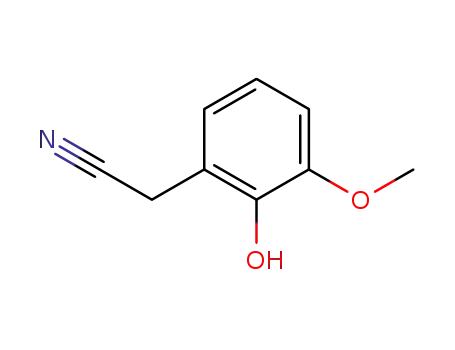 2-(2-hydroxy-3-methoxyphenyl)acetonitrile