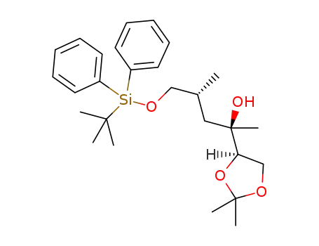 (2R,4R)-5-((tert-butyldiphenylsilyl)oxy)-2-((R)-2,2-dimethyl-1,3-dioxolan-4-yl)-4-methylpentan-2-ol