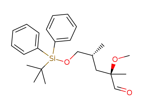 (2R,4R)-5-((tert-butyldiphenylsilyl)oxy)-2-methoxy-2,4-dimethylpentanal