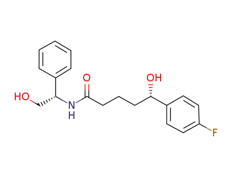 (5S)-5-(4-fluorophenyl)-5-hydroxy-N-((S)-2-hydroxy-1-phenylethyl)pentanamide