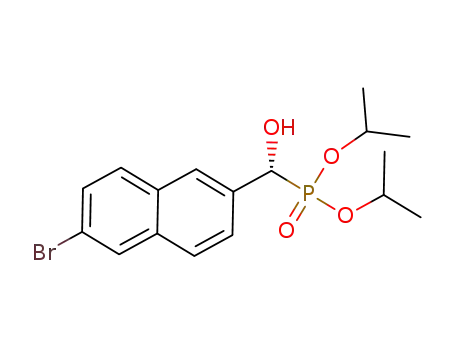 (R)-diisopropyl ((6-bromonaphthalen-2-yl)(hydroxy)methyl)phosphonate