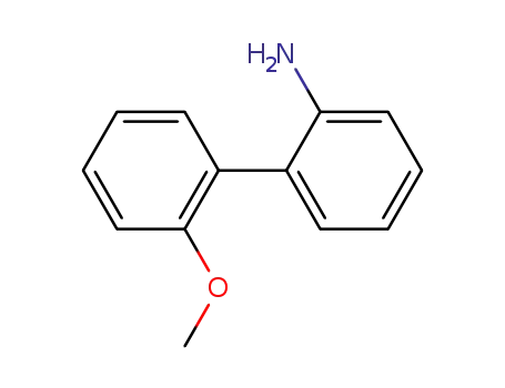 Molecular Structure of 1206-76-4 (2'-METHOXY[1,1'-BIPHENYL]-2-AMINE)