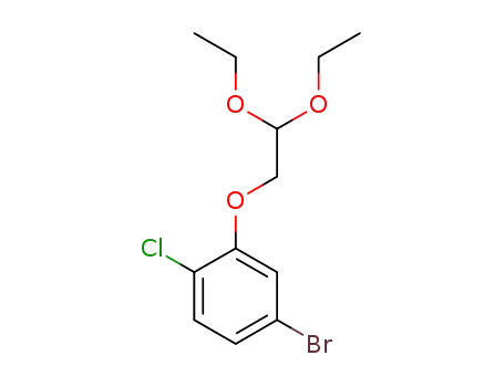4-bromo-1-chloro-2-(2,2-diethoxyethoxy)benzene