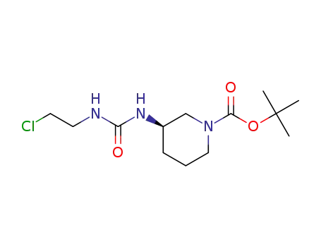 tert-butyl (3R)-3-{[(2-chloroethyl)carbamoyl]amino}piperidine-1-carboxylate
