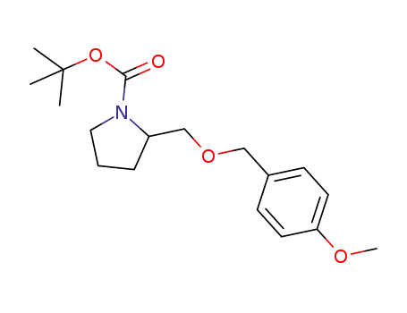 tert-butyl 2-(((4-methoxybenzyl)oxy)methyl)pyrrolidine-1-carboxylate