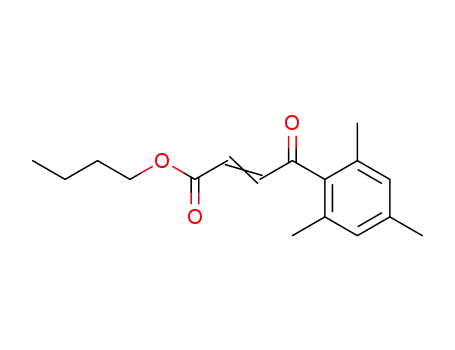 4-Oxo-4-<2,4,6-trimethyl-phenyl>-but-2-ensaeure-butylester