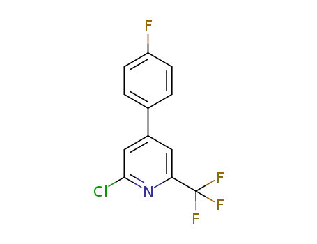 2-chloro-4-(4-fluorophenyl)-6-(trifluoromethyl)pyridine