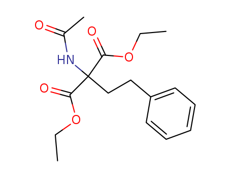 2-(Acetylamino)-2-(2-phenylethyl)propanedioic ac
