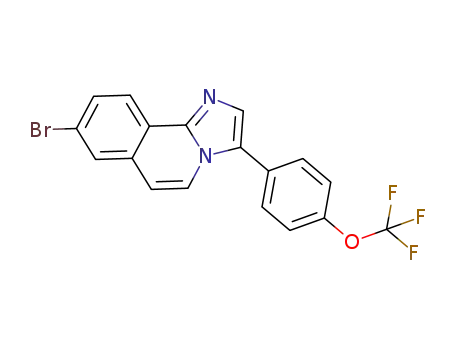 8-bromo-3-[4-(trifluoromethoxy)phenyl]imidazo[2,1-a]isoquinoline