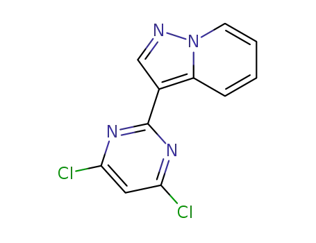 3-(4,6-dichloropyrimidin-2-yl)pyrazolo[1,5-a]pyridine