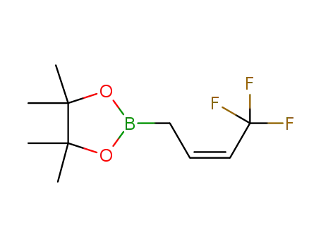 (Z)-4,4,5,5-tetramethyl-2-(4,4,4-trifluorobut-2-en-1-yl)-1,3,2-dioxaborolane