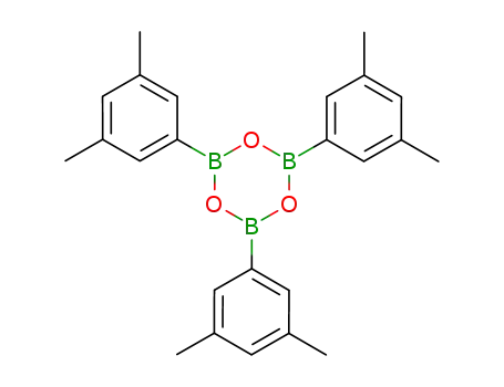 Molecular Structure of 34907-38-5 (2,4,6-TRIS(3,5-DIMETHYLPHENYL)BOROXIN)