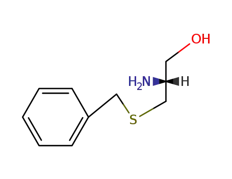 Molecular Structure of 85803-43-6 (S-BENZYL-L-CYSTEINOL)