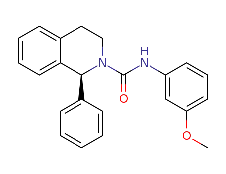 (S)-N-(m-methoxyphenyl)-1-phenyl-3,4-dihydroisoquinoline-2(1H)-carboxamide