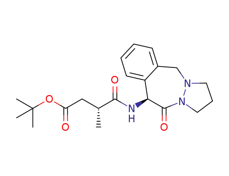 tert-butyl (R)-3-methyl-4-oxo-4-(((S)-11-oxo-2,3,10,11-tetrahydro-1H,5H-benzo[d]pyrazolo[1,2-a][1,2]diazepin-10-yl)amino)butanoate