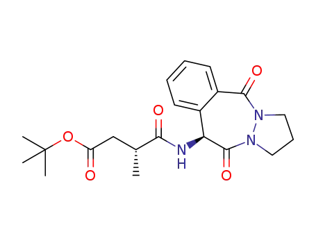 tert-butyl (R)-4-(((S)-5,11-dioxo-2,3,10,11-tetrahydro-1H,5H-benzo[d]pyrazolo[1,2-a][1,2]diazepin-10-yl)amino)-3-methyl-4-oxobutanoate