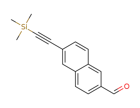6-[(trimethylsilyl)ethynyl]-2-naphthaldehyde