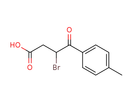 Molecular Structure of 53515-23-4 (3-BROMO-4-OXO-4-P-TOLYL-BUTYRIC ACID)