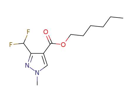 hexyl 3-(difluoromethyl)-1-methyl-1H-pyrazole-4-carboxylate