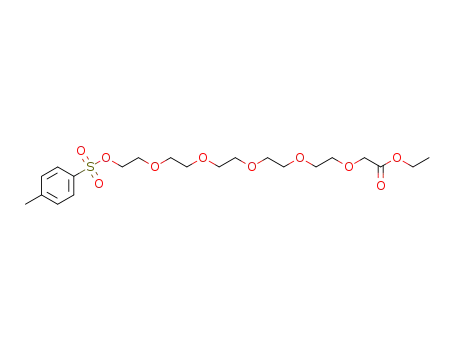 ethyl 17-[[(4-methylbenzene)sulfonyl]oxy]-3,6,9,12,15-pentaoxaheptadecanoate