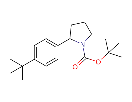 tert-butyl 2-(4-(tert-butyl)phenyl)pyrrolidine-1-carboxylate